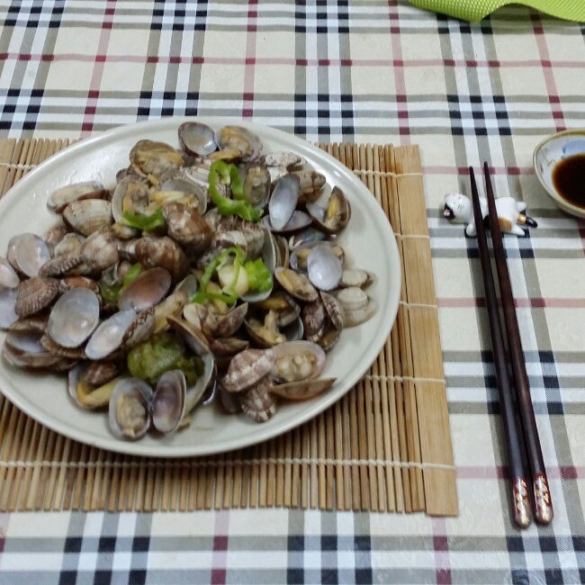 清炒花蛤