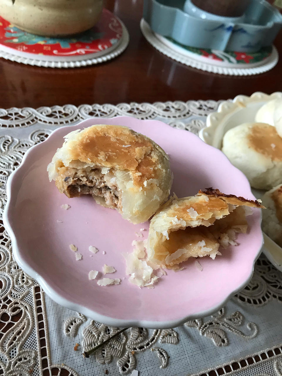 【鲜肉月饼】秋天的第一颗月饼，一口爆汁，酥香掉渣！