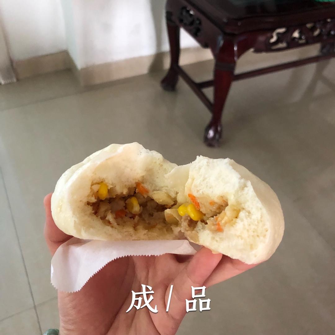 上海绿杨村【香菇菜包】提褶包操作视频/包子注意点
