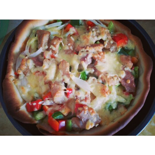 黑椒鸡肉比萨（君之配方）