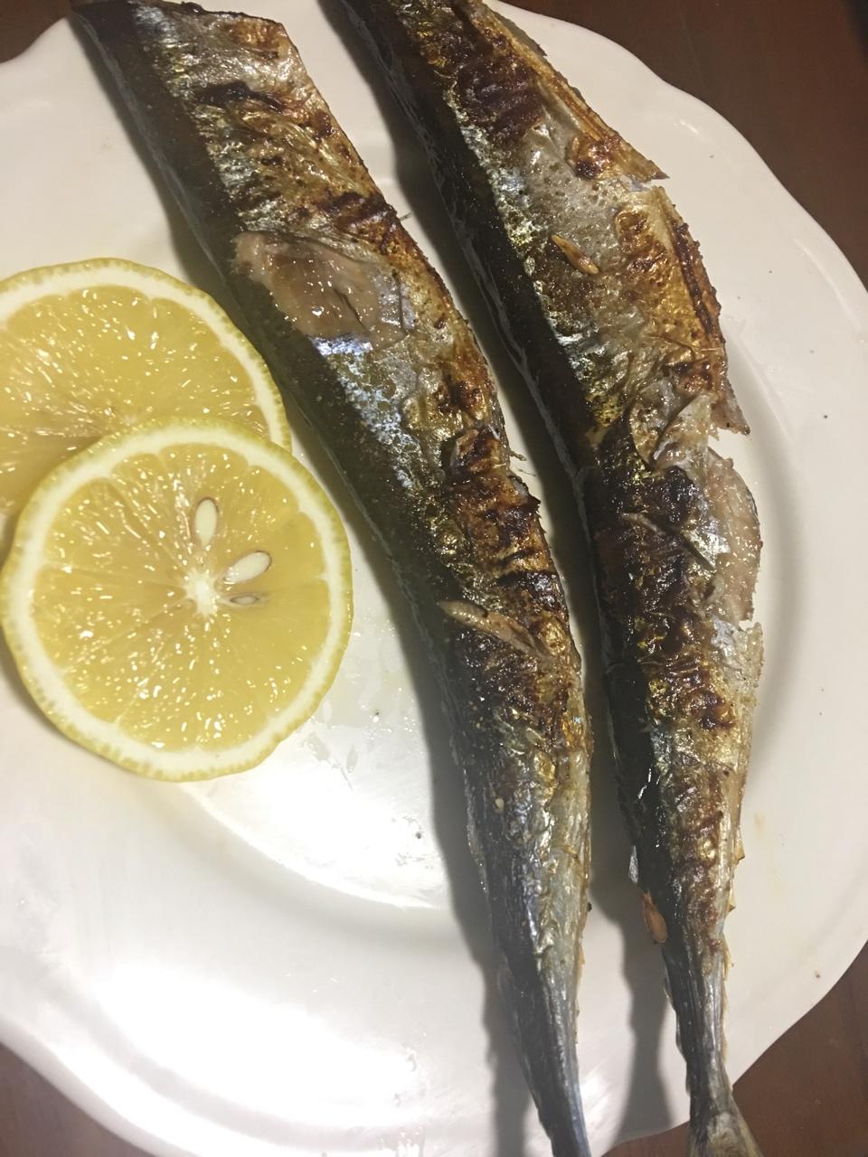 香烤孜然秋刀鱼