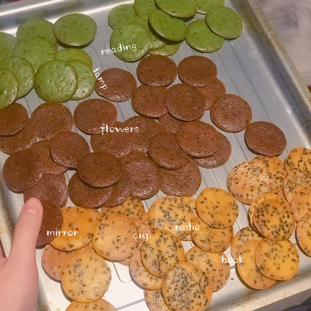 最简单的饼干做法，材料只需搅一搅，三两下就做好了