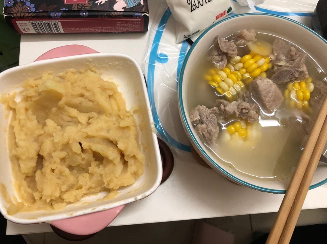 鸡汁土豆泥（完爆kfc）