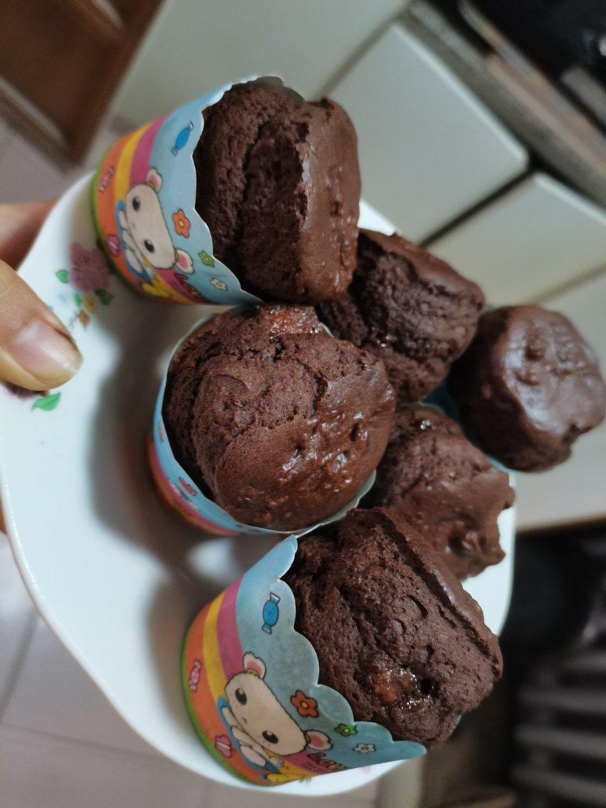 免打发‼️超简单巧克力爆浆蛋糕👉超好吃