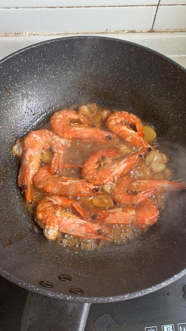 干烧大虾（黑虎虾）