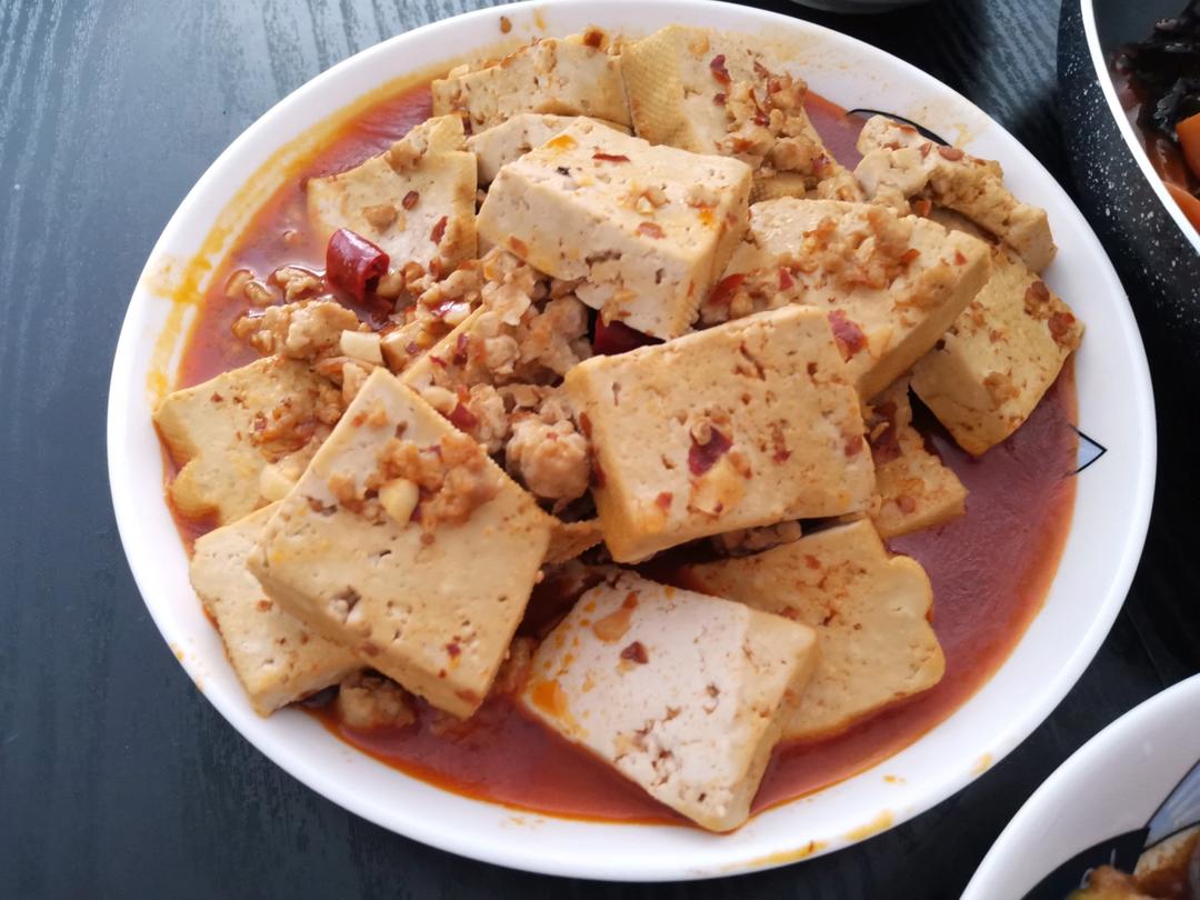 肉末香菇豆腐