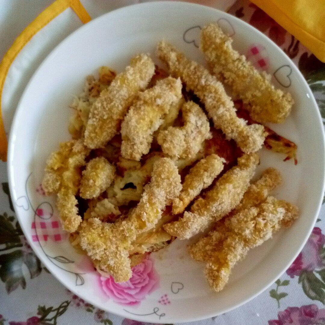 无油健康香酥鸡柳