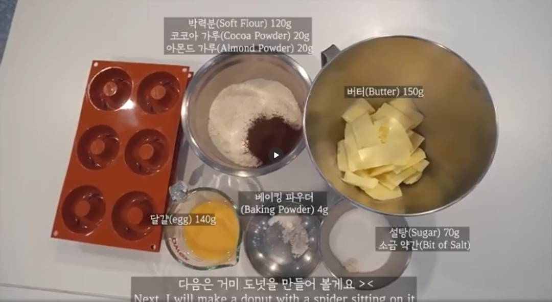 蜘蛛甜甜圈蛋糕的做法视频 蜘蛛甜甜圈蛋糕的做法步骤 下厨房