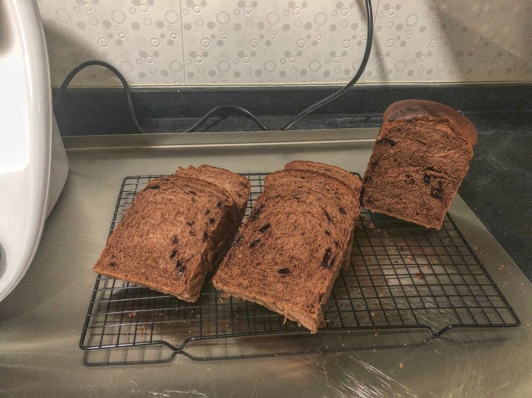 奶油巧克力吐司