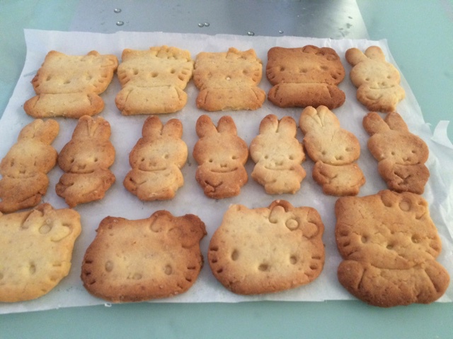 卡通黄油饼干