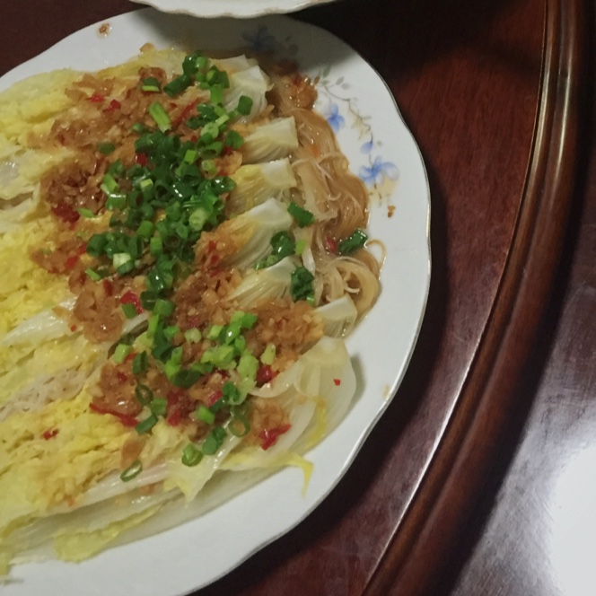 蒜蓉粉丝蒸娃娃菜