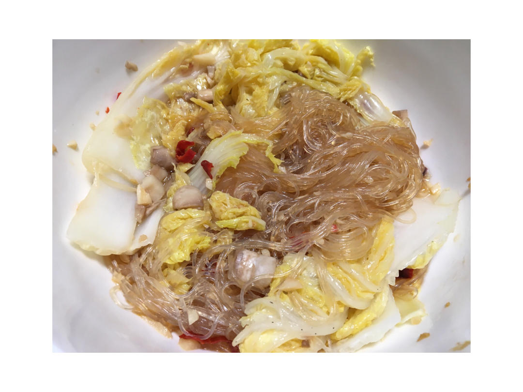 蒜蓉粉丝娃娃菜