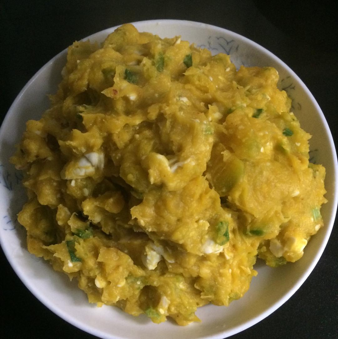 咸蛋焗南瓜（全蛋版）