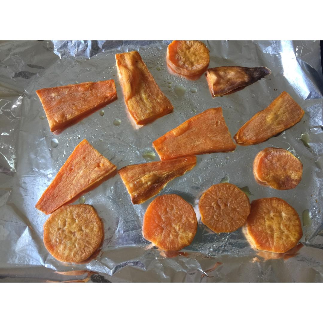 烤红薯片（烤箱）