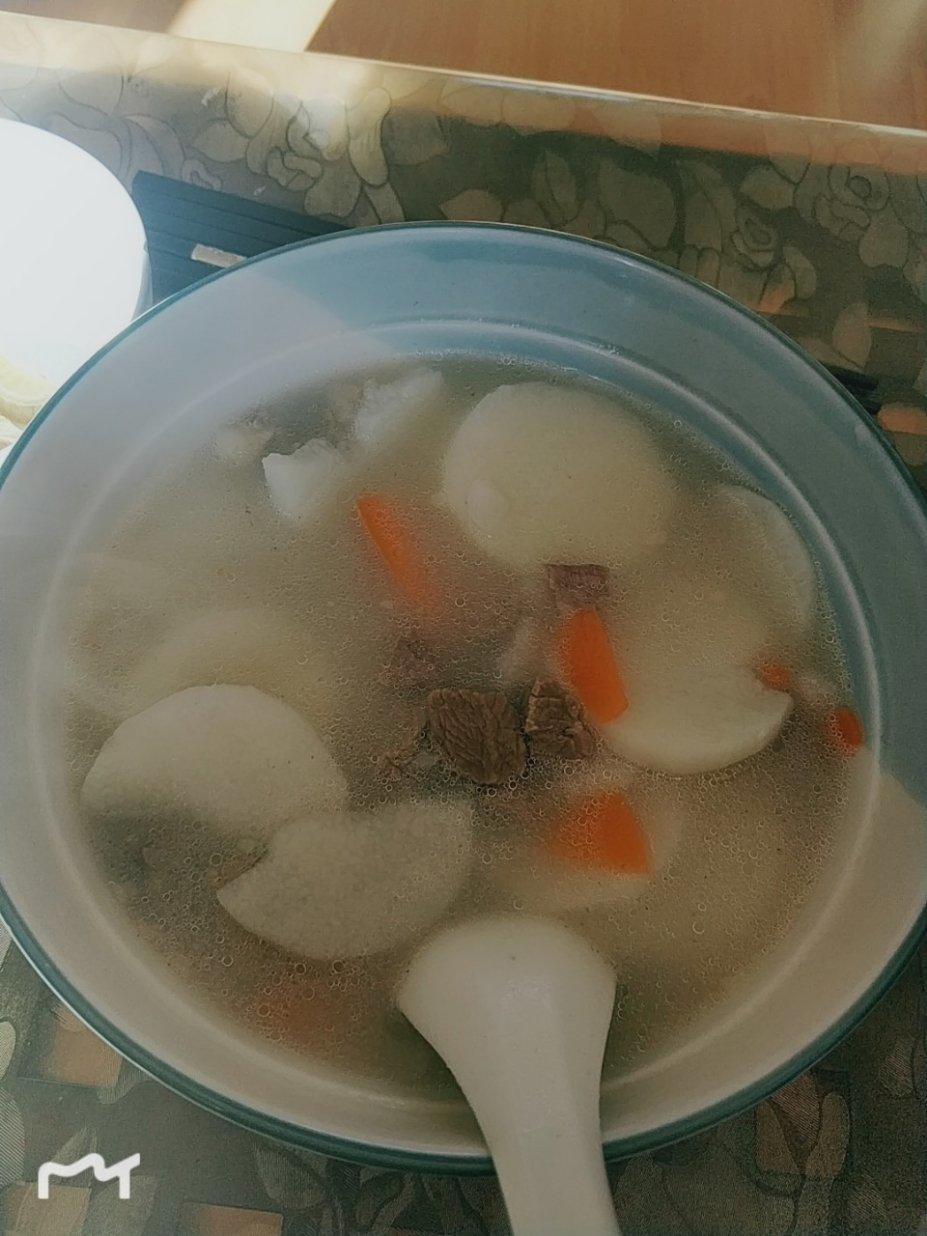 清炖羊肉山药汤