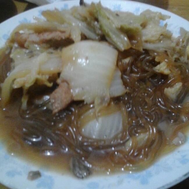 白菜炖粉条