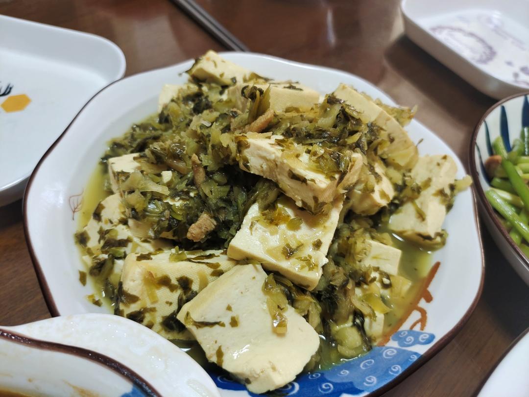 下饭神菜 雪菜（雪里蕻）炖豆腐 专治夏季没食欲
