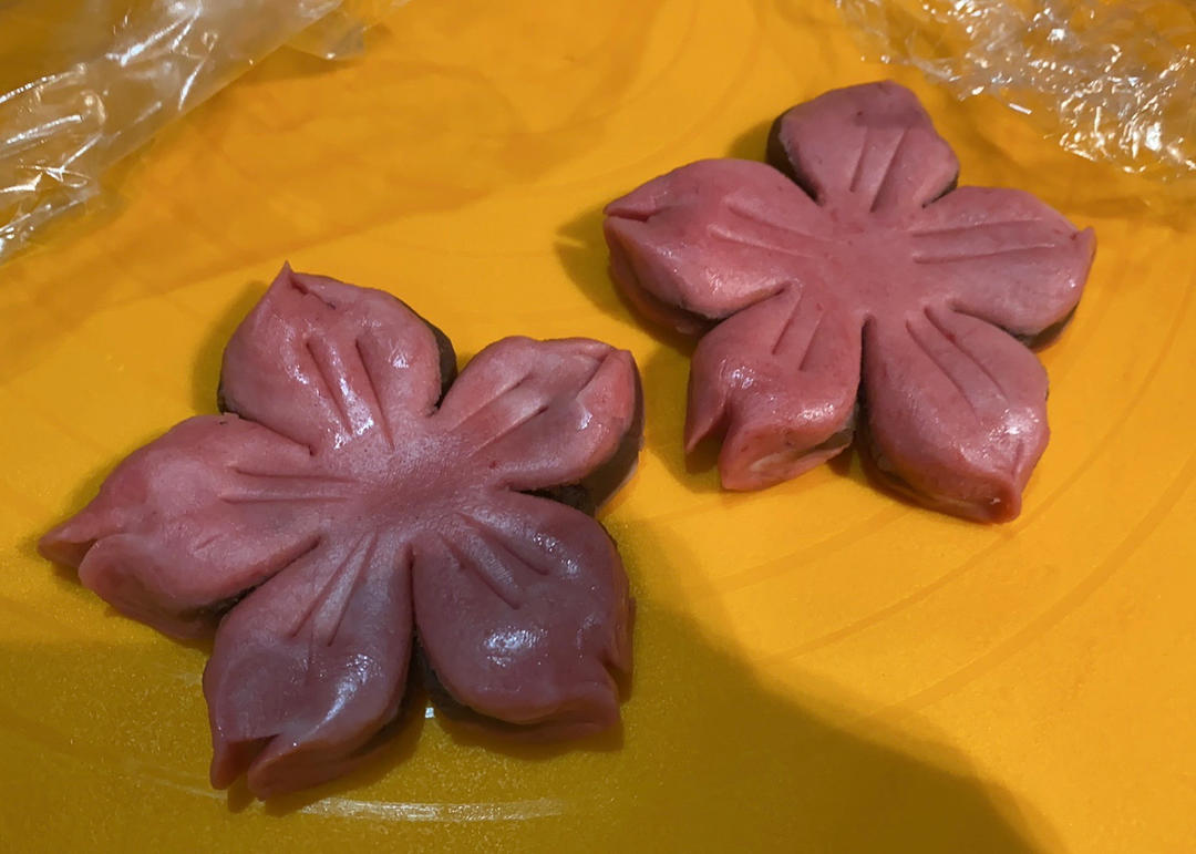 桃花酥🌸（超简单方子，一次成功）