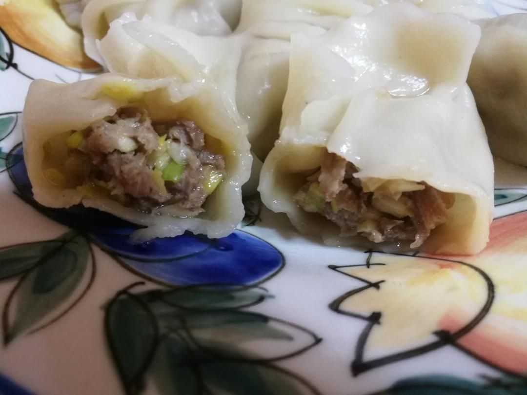 韭黄牛肉馅饺子的做法