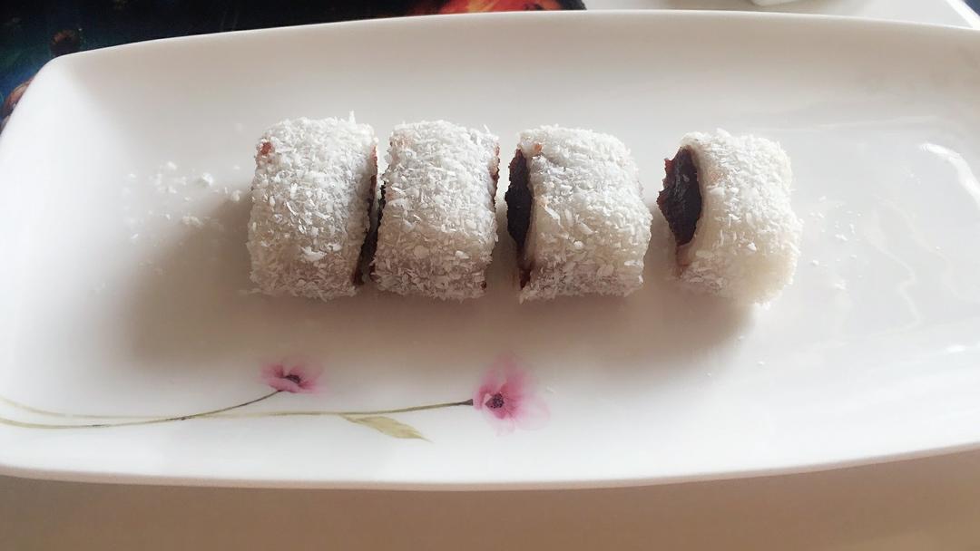 豆沙糯米卷