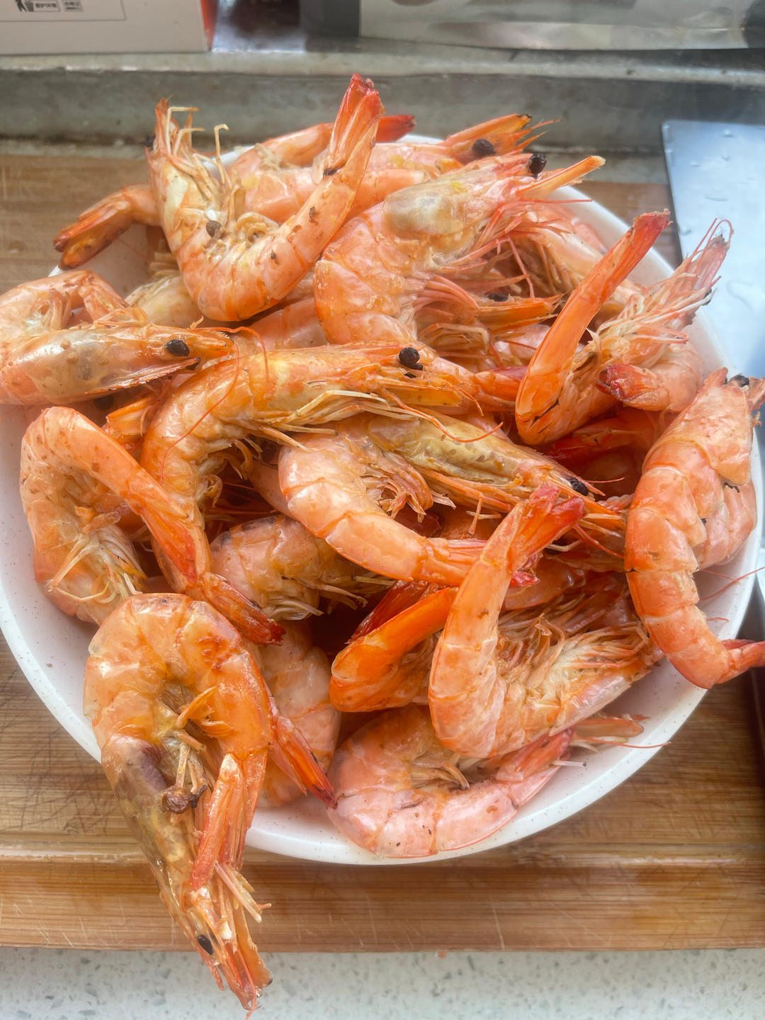 无水版白灼大虾