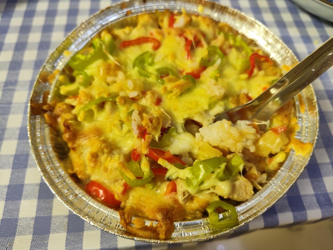 番茄鸡肉浓情焗饭【两人份】