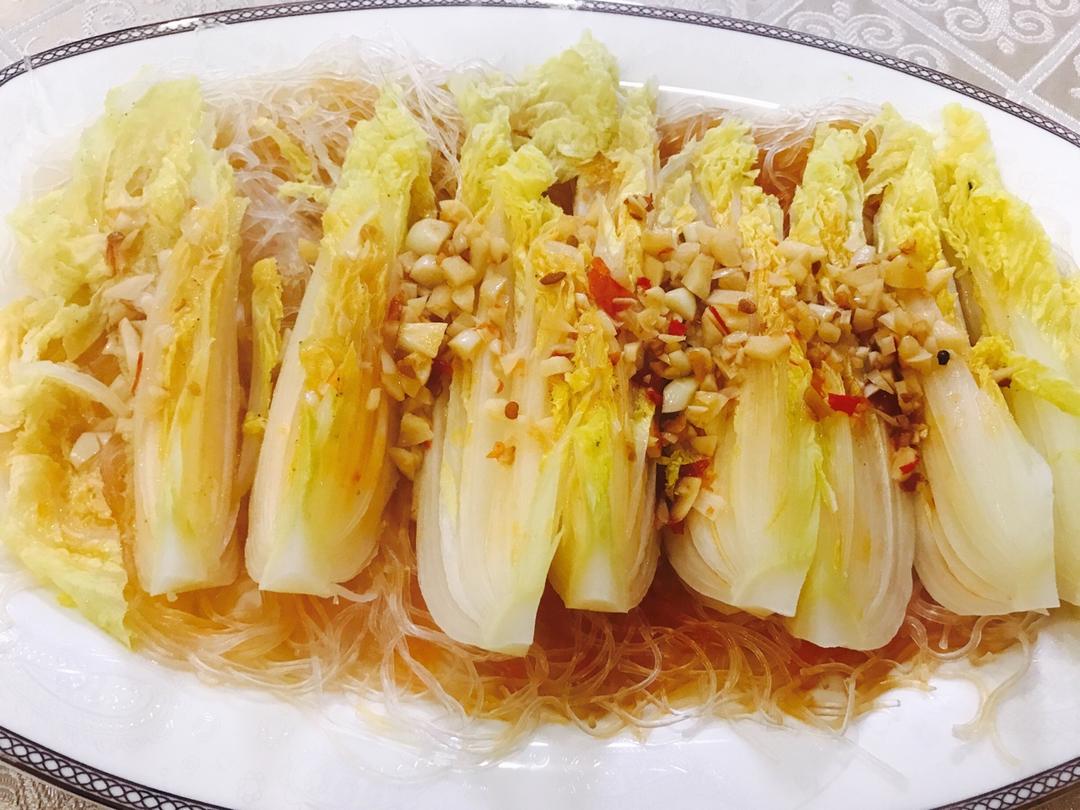 蒜蓉粉丝娃娃菜