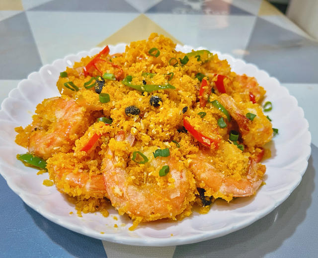 避风塘炒虾的做法