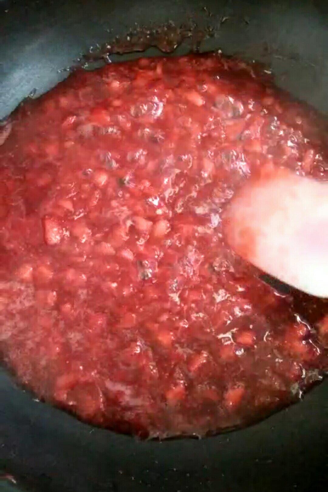 自制无添加草莓酱