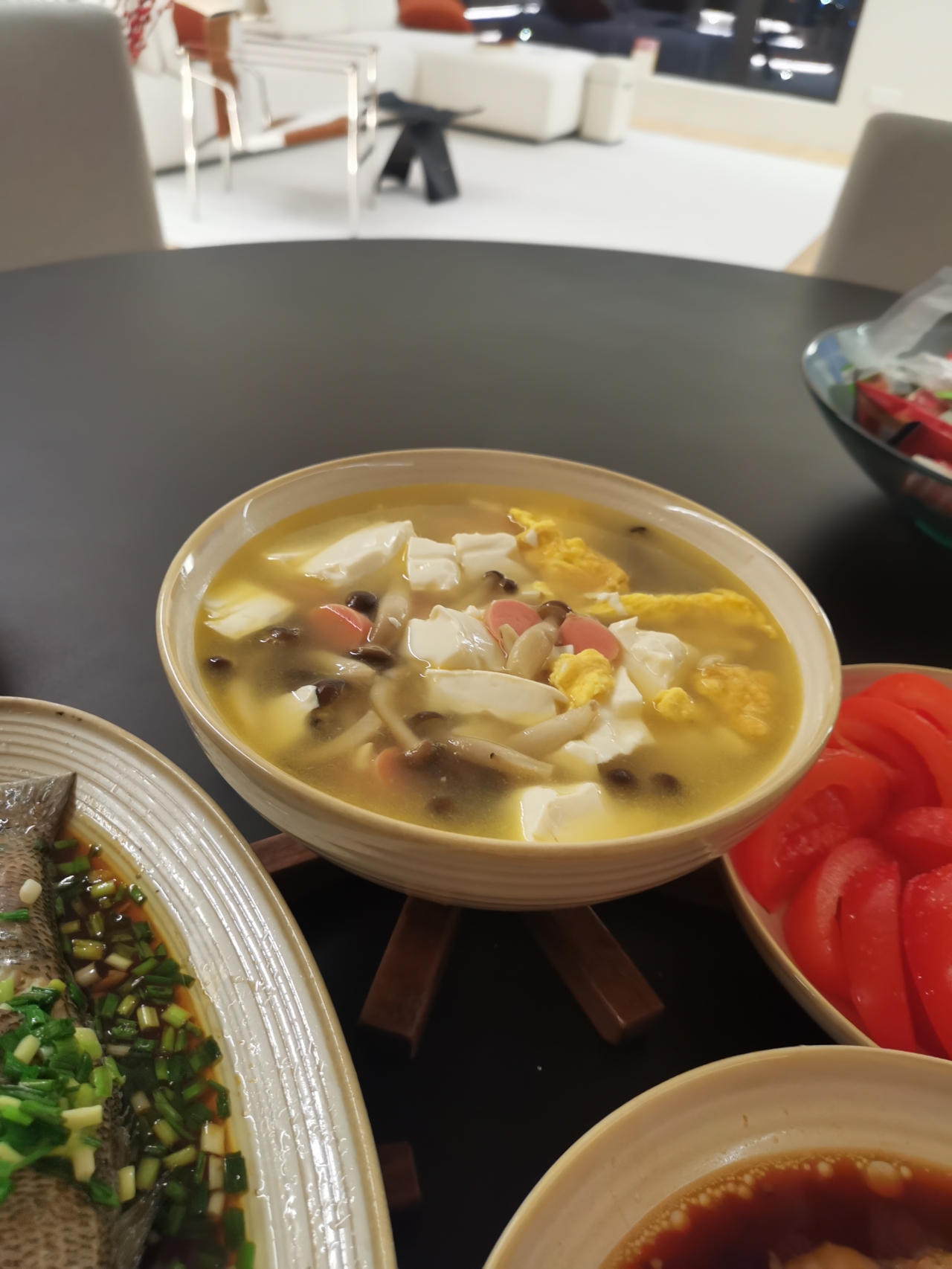 蟹味菇豆腐汤丨健康营养身体壮！！