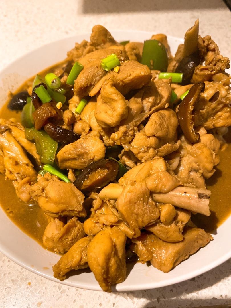 比饭店好吃很多倍的黄焖鸡