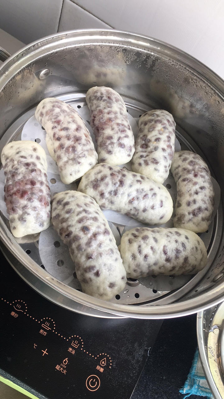 奶香红豆卷