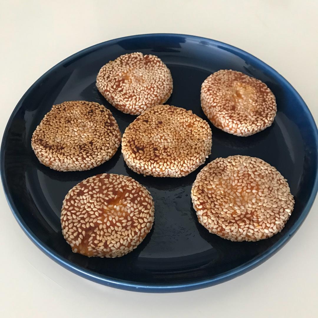 平底锅紫薯饼