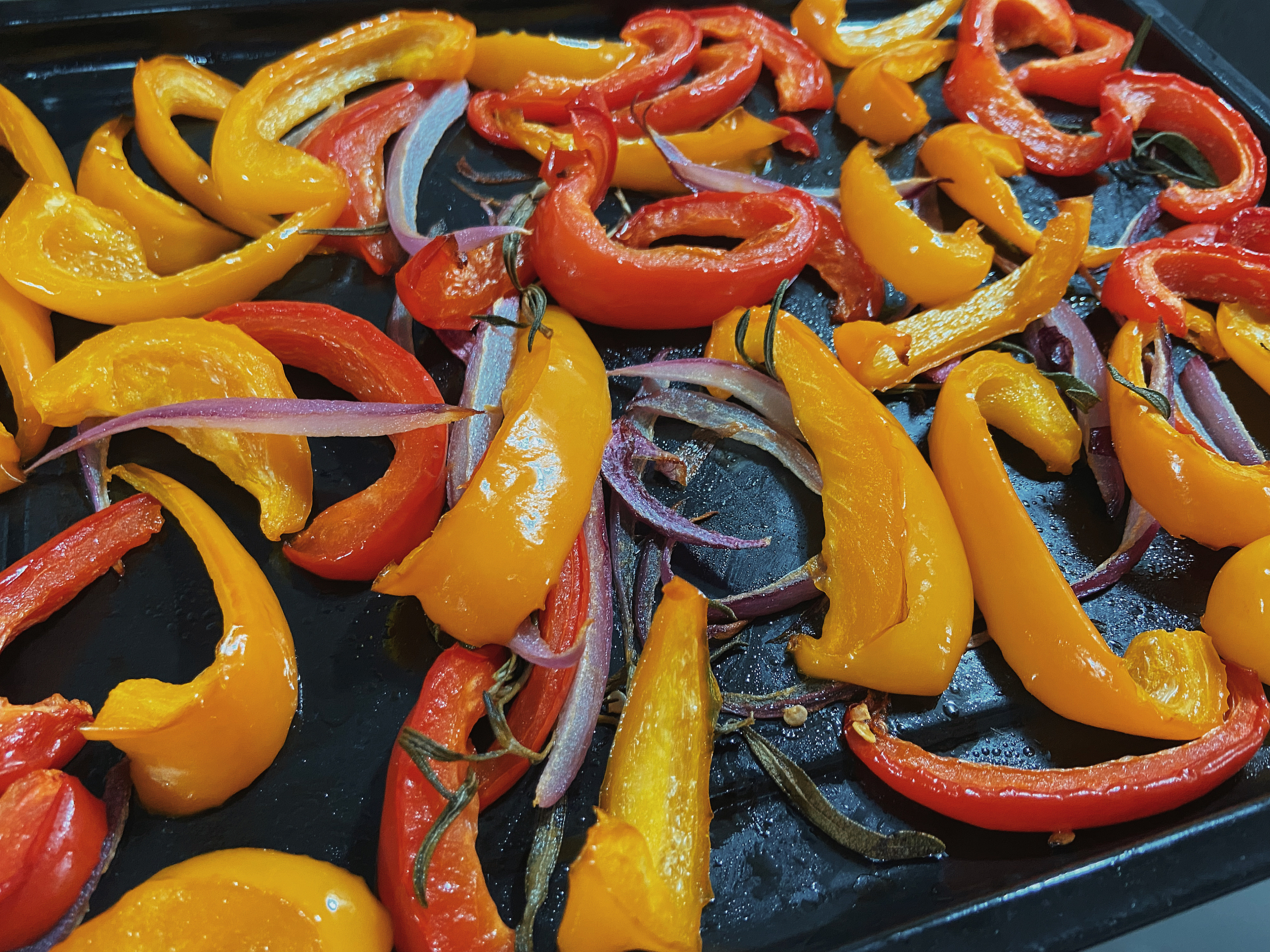 地中海风味烤甜椒 只要烤箱不要技巧 甜美软糯