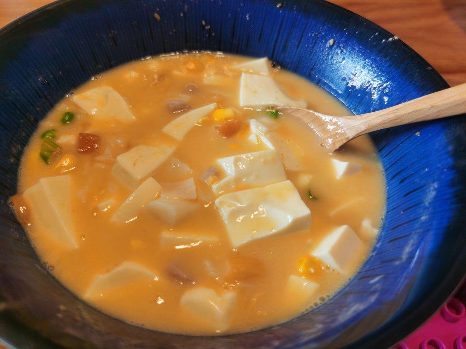 蟹黄豆腐（咸蛋黄版）