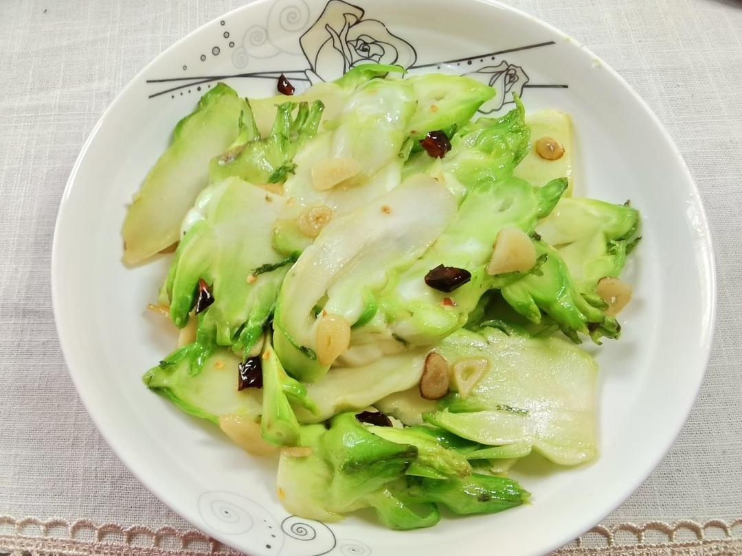 清炒儿菜（清香翠绿超好吃）