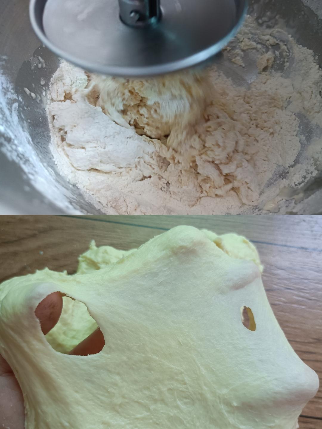 纯奶手撕吐司的做法 步骤1