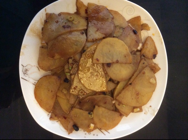 老干妈炒土豆片