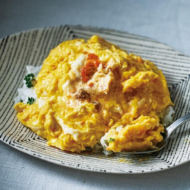 海胆风味蛋包饭的做法