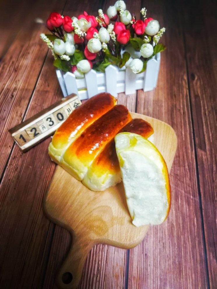 蜂蜜淡奶油面包#美味排包#