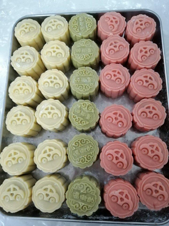 不干不硬的冰皮月饼