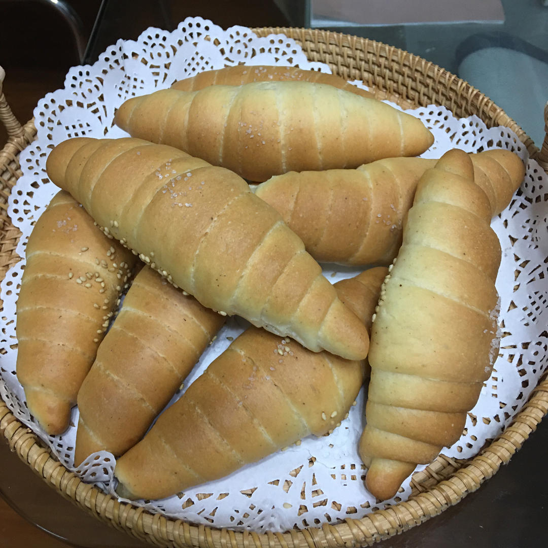 全麦芝麻盐面包