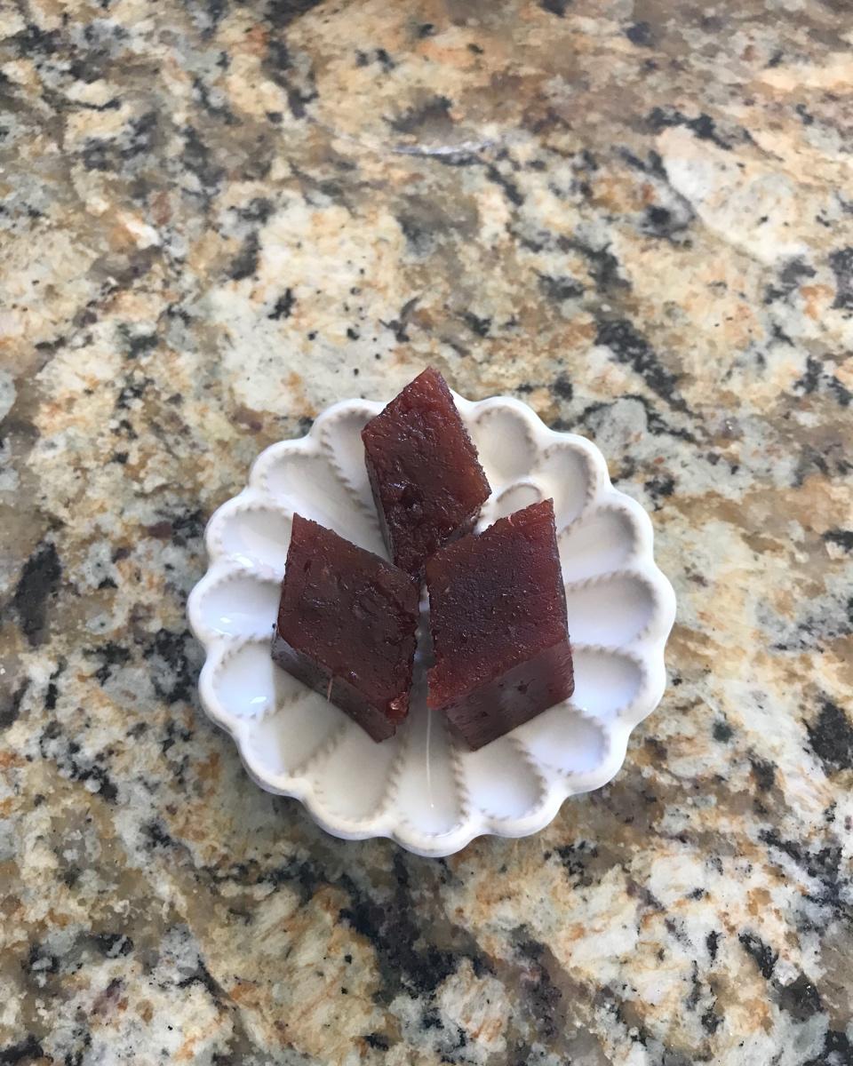 山楂果酱山楂糕