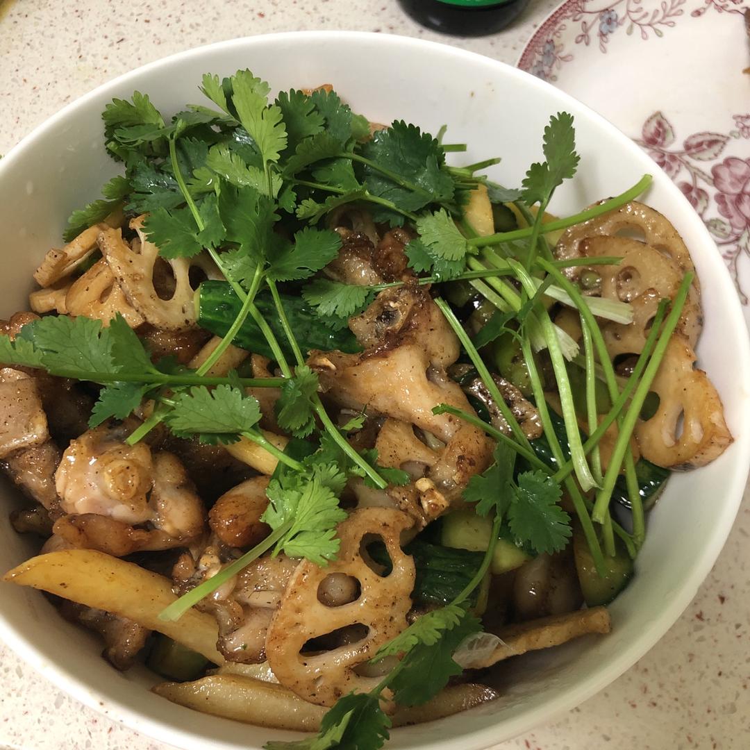 干锅牛蛙