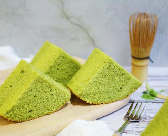 超柔软抹茶戚风的做法