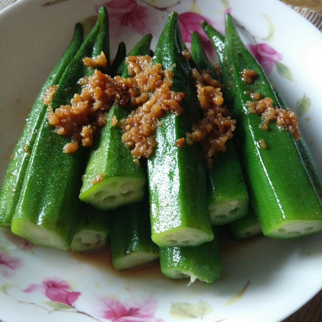 蒜蓉秋葵