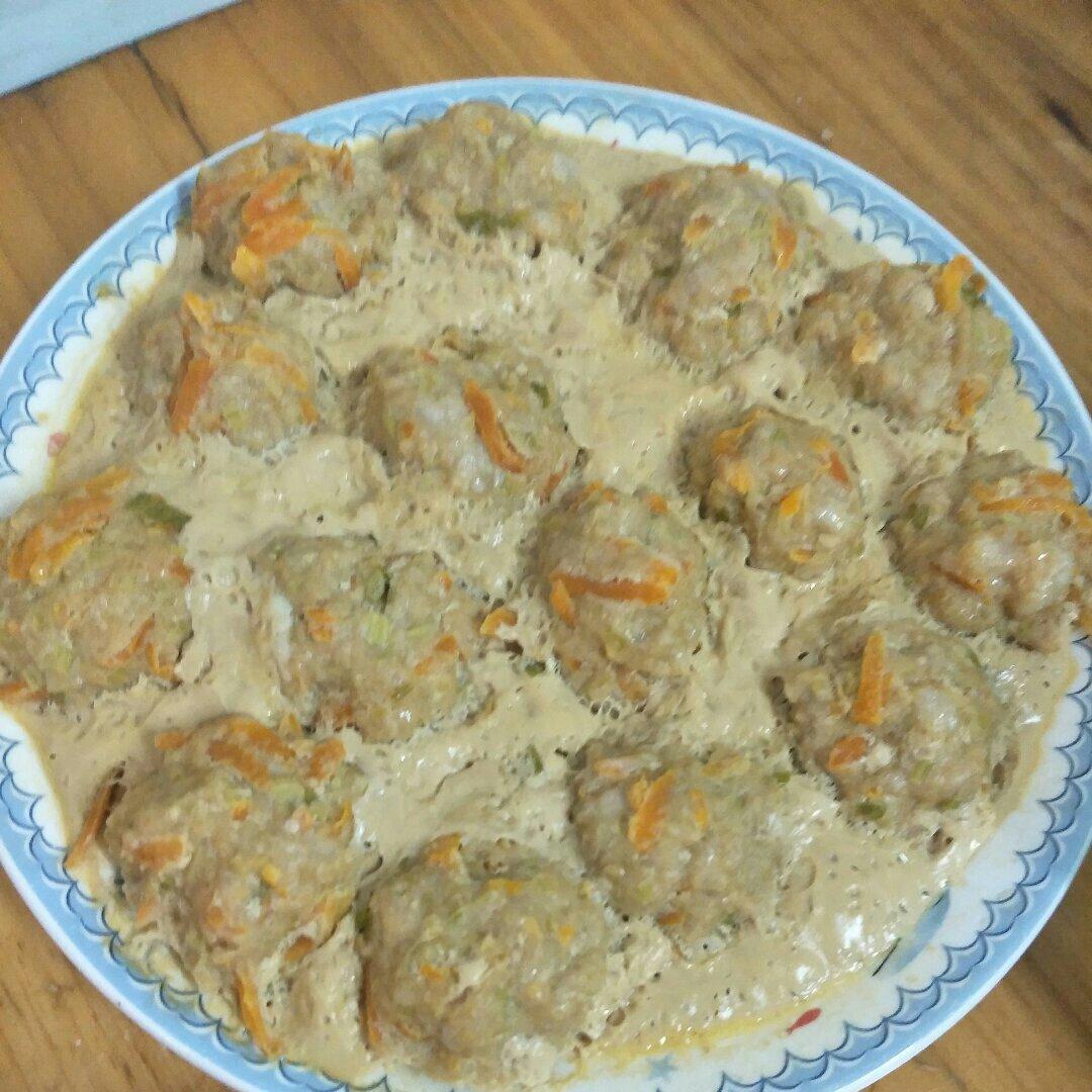 水汆肉丸子