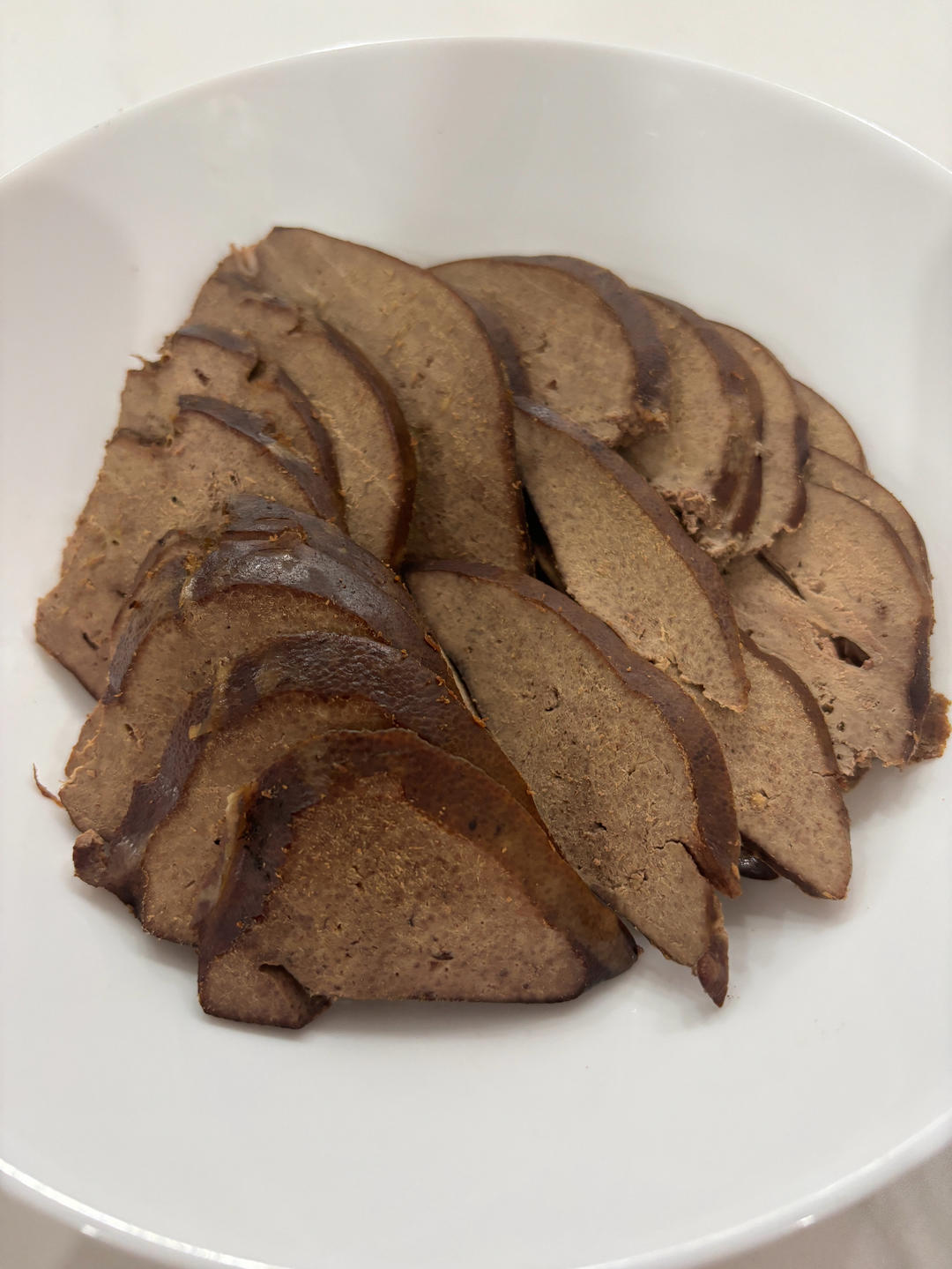 简单至极的白切猪肝