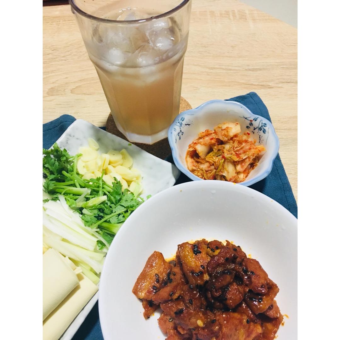 平底锅韩式烤肉