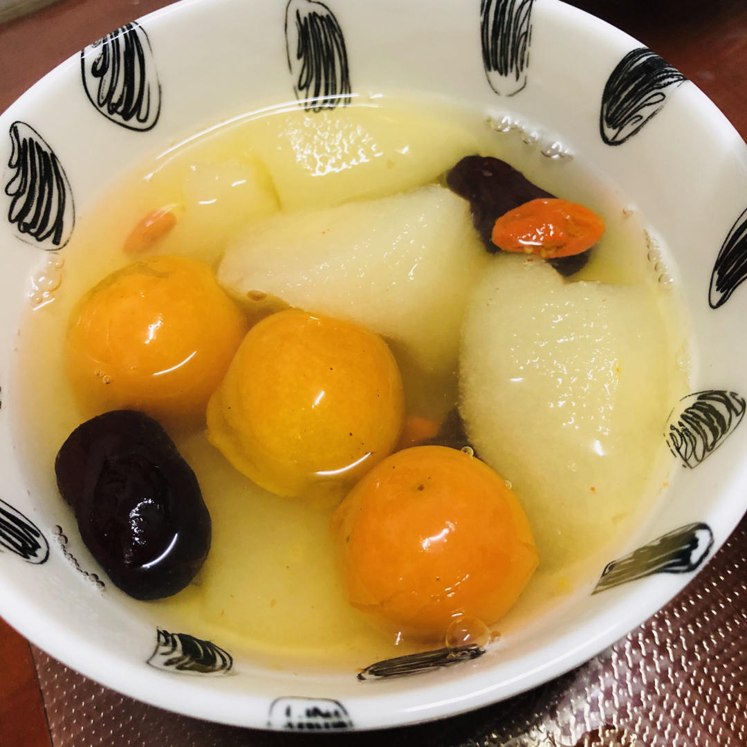 十分简单化痰止咳，健胃消食冰糖雪梨金桔汤  几分钟搞定！